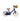 Vélo enfant Bebikeen 12 pouces bleu marine pour enfants de 2 à 4 ans, léger, élégant et sûr, avec panier en osier naturel, vue de profil droit.