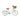 Vélo enfant Bebikeen 16 pouces bleu turquoise pour enfants de 4 à 6 ans, léger, élégant et sûr avec panier en osier naturel, vue de profil droit.