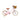 Vélo enfant Bebikeen 16 pouces rose léger, 4 à 6 ans, profil droit équipé de roues stabilisatrices et panier en osier naturel.