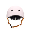 Casque vélo enfant BeBikeen XS rose, 2 à 6 ans, vue arrière avec molette réglable.