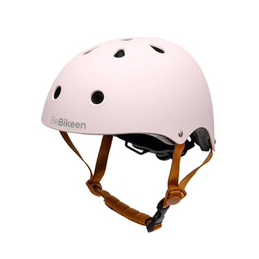 Casque vélo enfant BeBikeen rose, taille XS, adapté aux enfants de 2 à 6 ans.