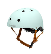 Casque vélo enfant BeBikeen bleu turquoise, taille XS, adapté aux enfants de 2 à 6 ans.