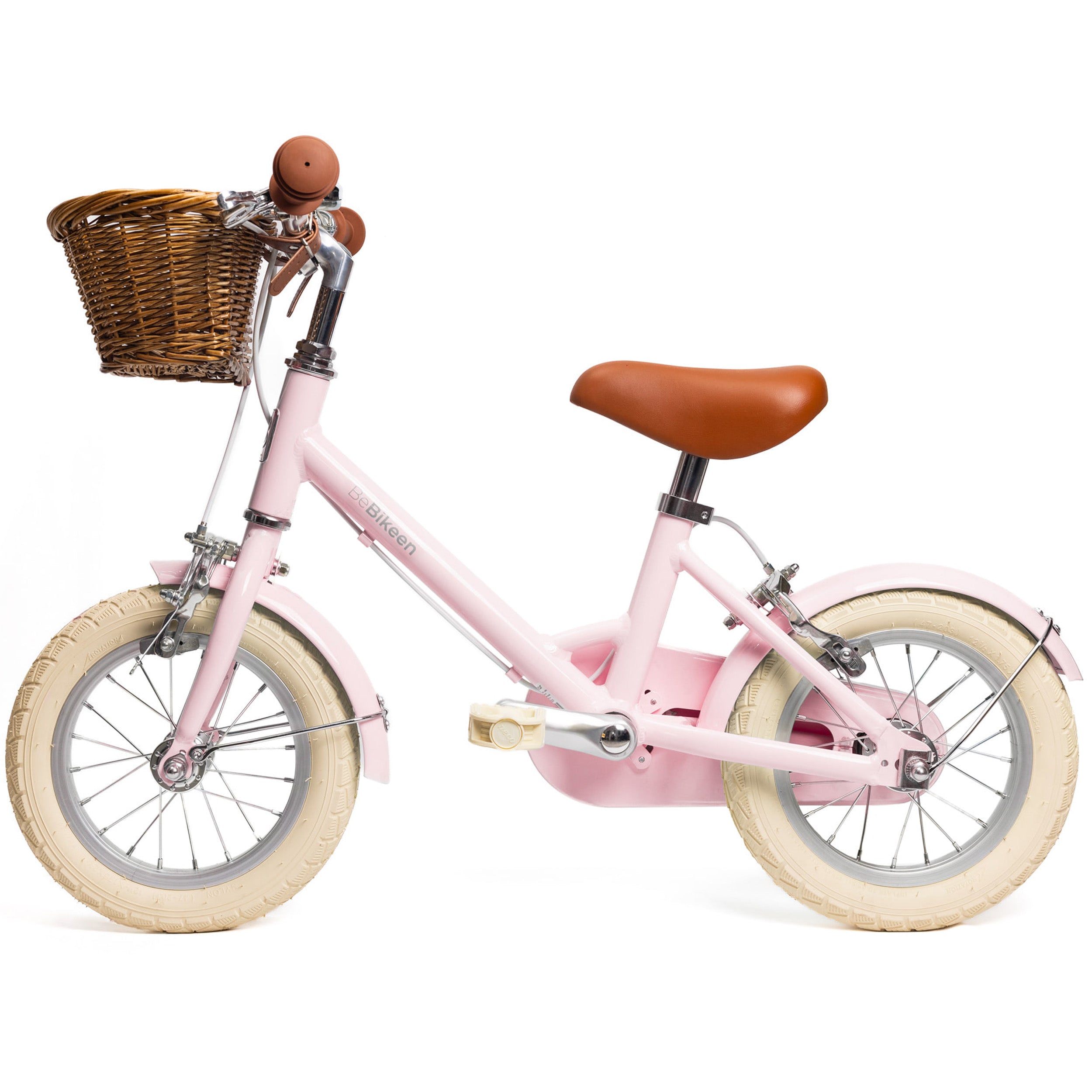 12 Zoll rosa Kinderfahrrad 2-4 Jahre | BeBikeen