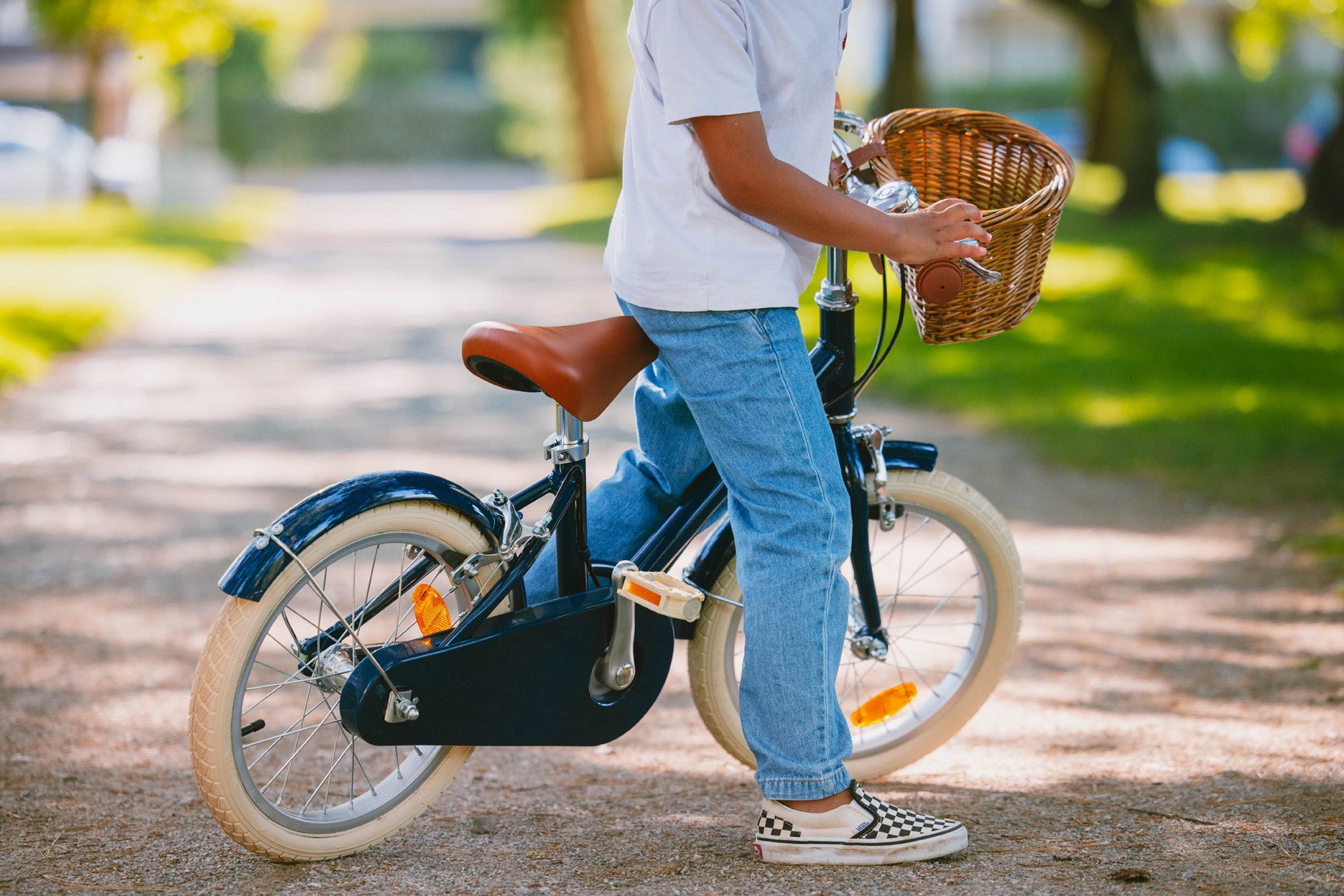 kinderfahrrad 16 zoll banwood 16 Zoll blaues Kinderfahrrad 4-6 Jahre | BeBikeen